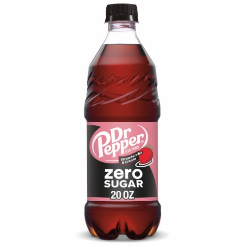 Strawberries & Cream Zero Sugar Soda H1